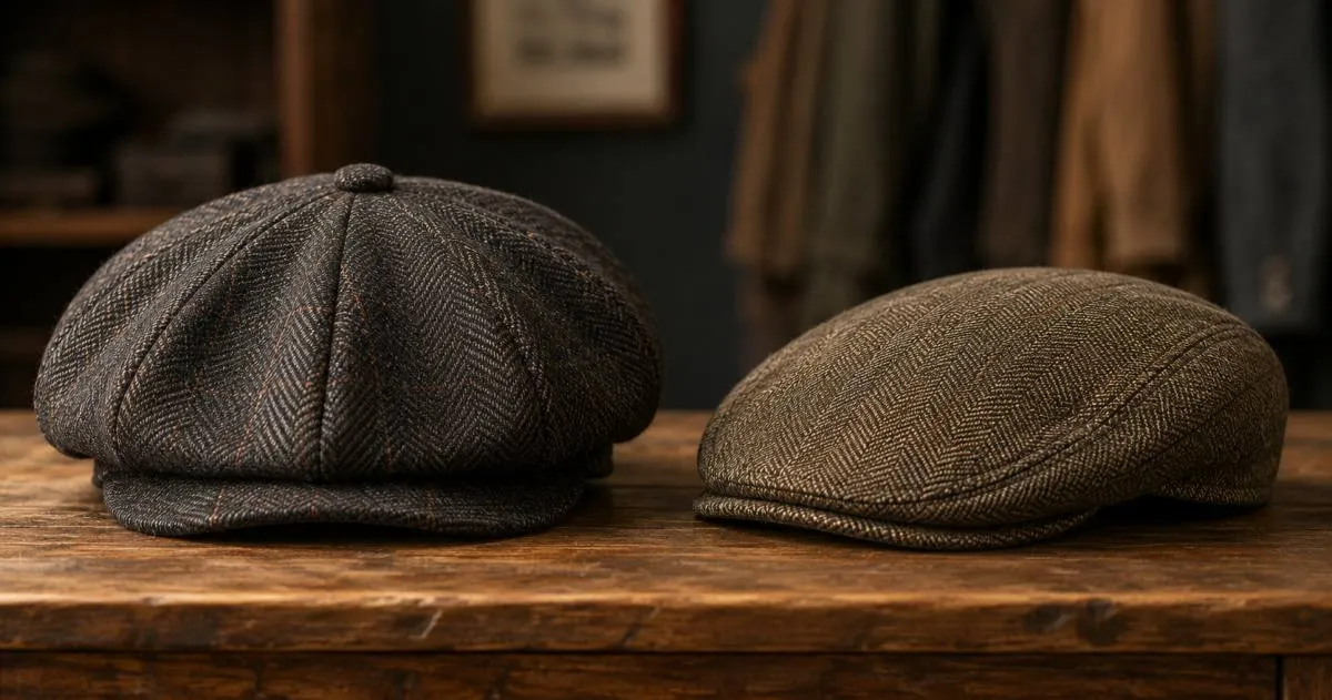 Newsboy Cap vs Flat Cap